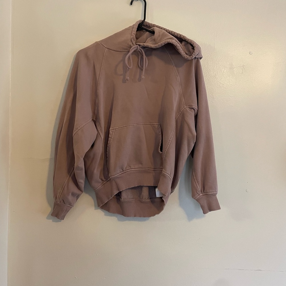 Terry Relaxed Raglan-Sleeve Sweatshirt